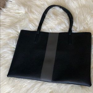Vince Camuto Vegan Leather Tote (black)